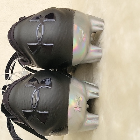 NWOT UNDER ARMOUR Magnetico Elite 3 FG Soccer Cleats Black Women. Size 7 - Picture 7 of 16